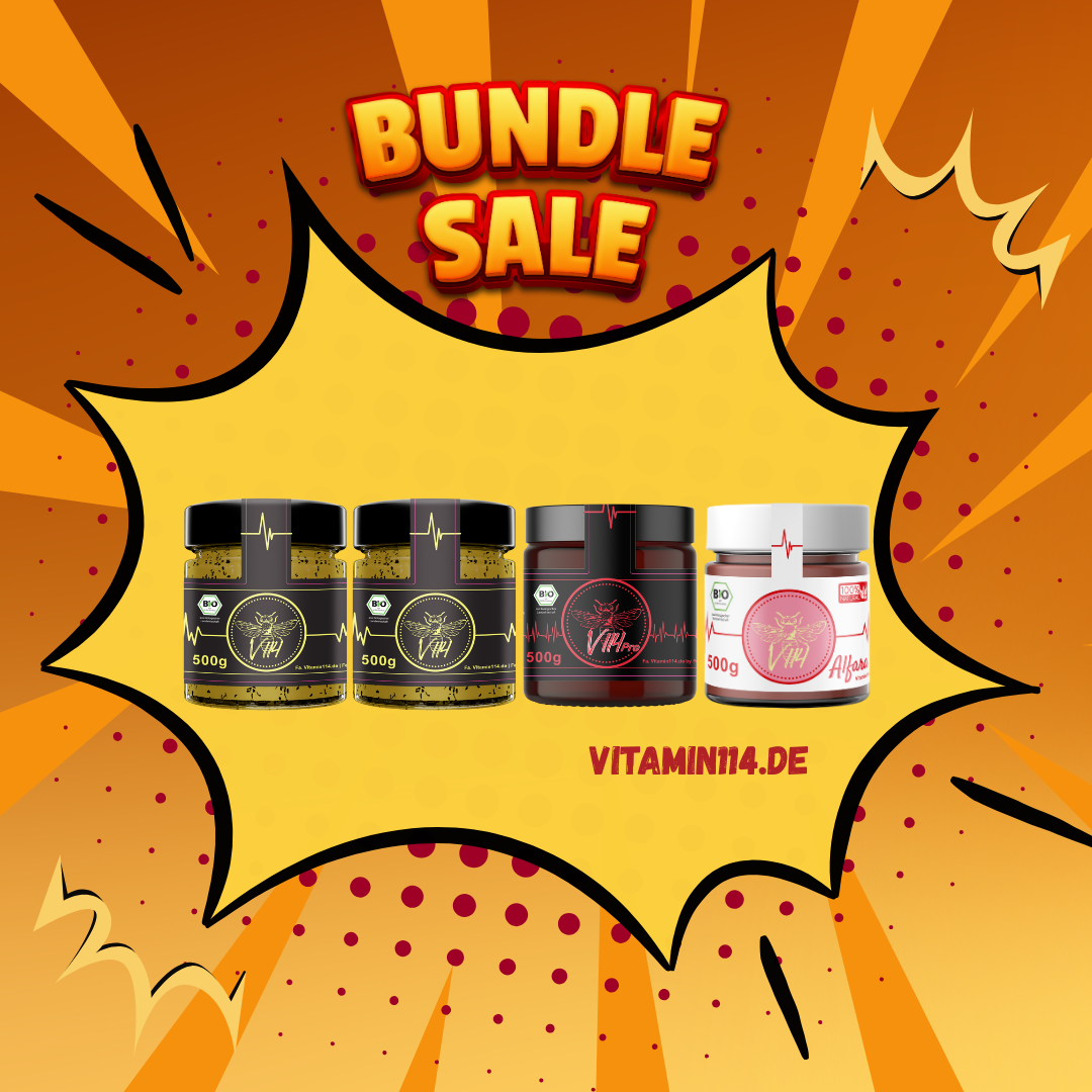 Vitamin114 Bundle (4 x 500 g in Bio-Qualität)
