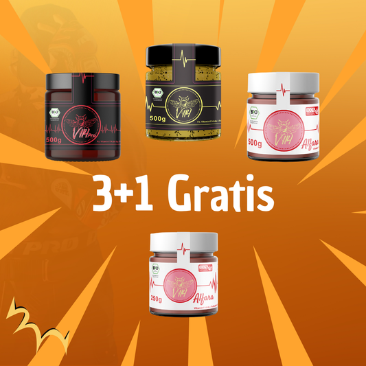 Bio-Honigmischungen Bundle 3 + 1 Gratis | Vitamin114