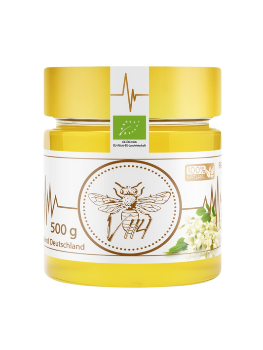 Bio Akazienhonig – 500g reiner Honig aus ökologischem Anbau